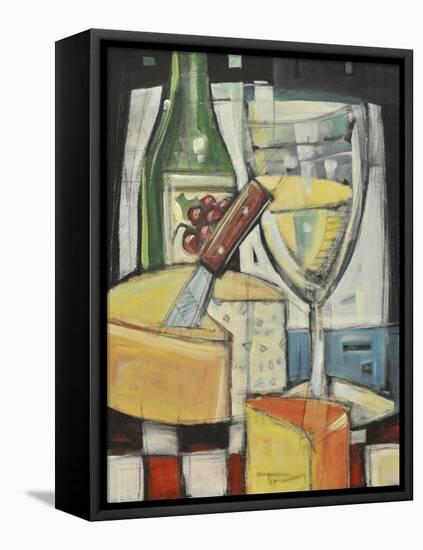 White Wine and Cheese-Tim Nyberg-Framed Premier Image Canvas