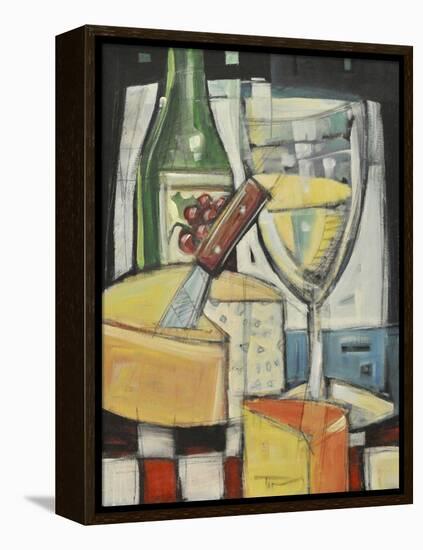 White Wine and Cheese-Tim Nyberg-Framed Premier Image Canvas