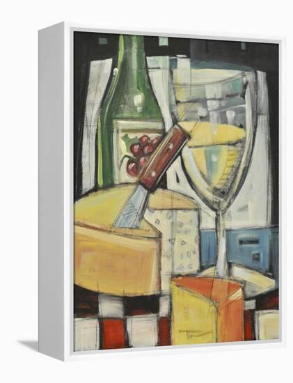 White Wine and Cheese-Tim Nyberg-Framed Premier Image Canvas