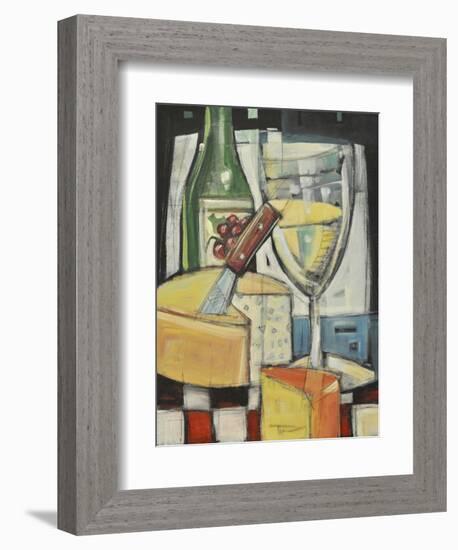 White Wine and Cheese-Tim Nyberg-Framed Premium Giclee Print