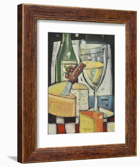 White Wine and Cheese-Tim Nyberg-Framed Premium Giclee Print