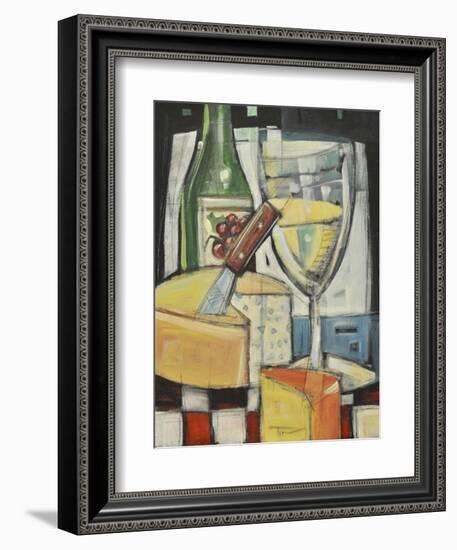 White Wine and Cheese-Tim Nyberg-Framed Premium Giclee Print