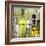 White Wine Bottles-Karen Williams-Framed Giclee Print