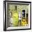 White Wine Bottles-Karen Williams-Framed Giclee Print