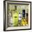 White Wine Bottles-Karen Williams-Framed Giclee Print