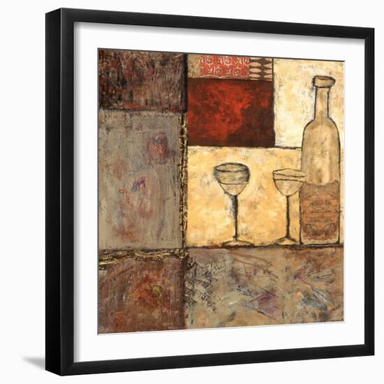 White Wine for Two-Bagnato Judi-Framed Art Print