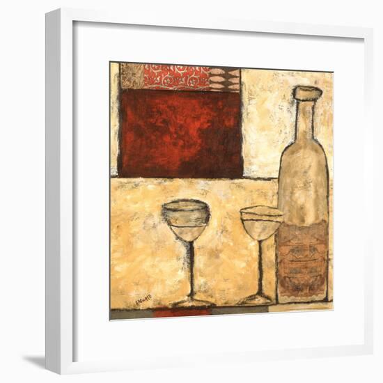 White Wine for Two-Bagnato Judi-Framed Art Print