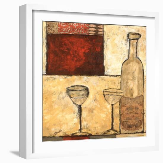 White Wine for Two-Bagnato Judi-Framed Art Print