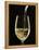 White Wine Pouring from Bottle into Glass-John Hay-Framed Premier Image Canvas