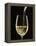 White Wine Pouring from Bottle into Glass-John Hay-Framed Premier Image Canvas