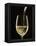 White Wine Pouring from Bottle into Glass-John Hay-Framed Premier Image Canvas