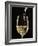 White Wine Pouring from Bottle into Glass-John Hay-Framed Photographic Print