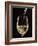 White Wine Pouring from Bottle into Glass-John Hay-Framed Photographic Print