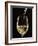 White Wine Pouring from Bottle into Glass-John Hay-Framed Photographic Print