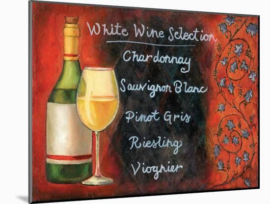 White Wine Selection-Will Rafuse-Mounted Art Print