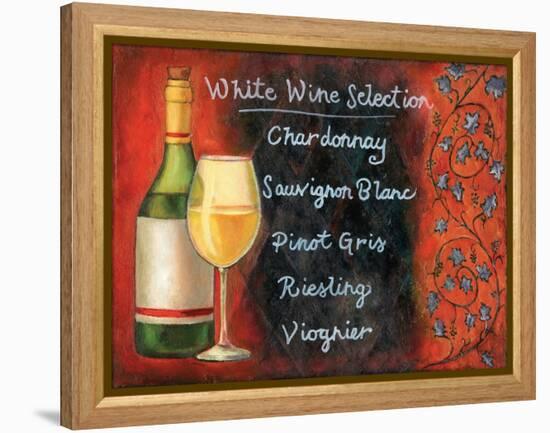 White Wine Selection-Will Rafuse-Framed Stretched Canvas