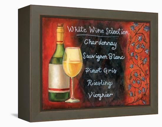 White Wine Selection-Will Rafuse-Framed Stretched Canvas