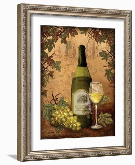 White Wine-Todd Williams-Framed Art Print