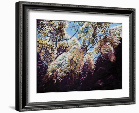 White Wisteria, 2012-Helen White-Framed Giclee Print