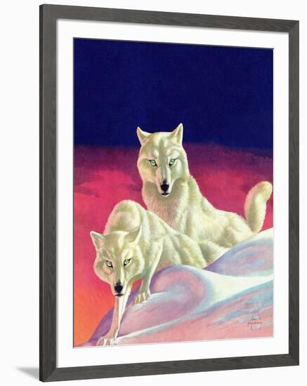 "White Wolves," March 8, 1941-Jack Murray-Framed Giclee Print