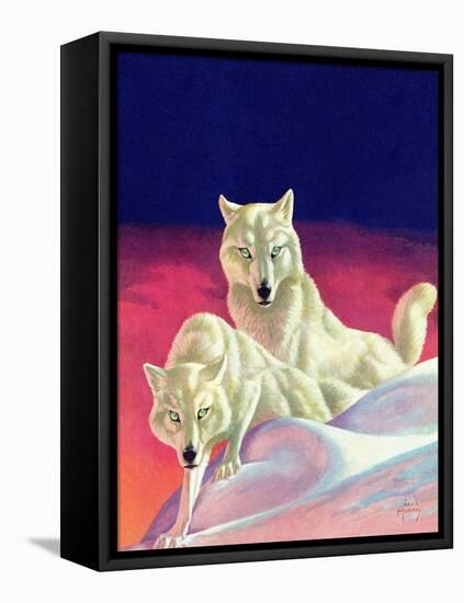 "White Wolves," March 8, 1941-Jack Murray-Framed Premier Image Canvas