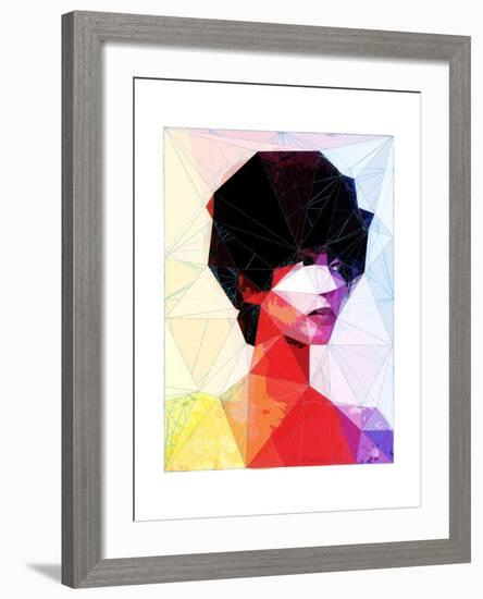 White Woman-Enrico Varrasso-Framed Art Print