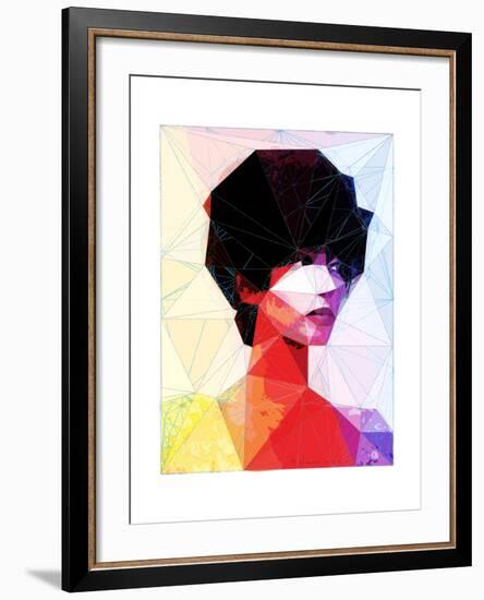 White Woman-Enrico Varrasso-Framed Art Print