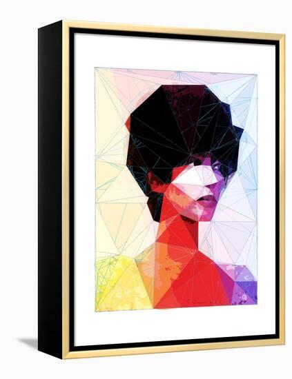White Woman-Enrico Varrasso-Framed Stretched Canvas