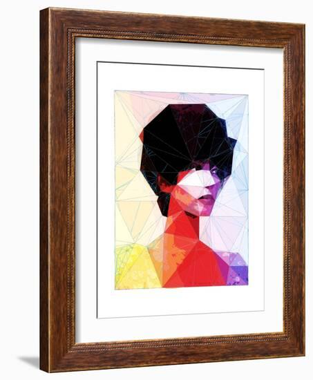 White Woman-Enrico Varrasso-Framed Art Print