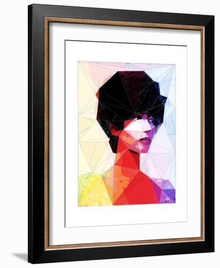 White Woman-Enrico Varrasso-Framed Art Print