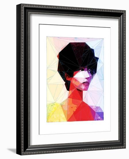 White Woman-Enrico Varrasso-Framed Art Print