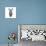White Zebra Mesh-Lisa Kroll-Premium Giclee Print displayed on a wall