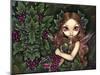 White Zinfandel:  Wine Fairy and Greenman-Jasmine Becket-Griffith-Mounted Art Print