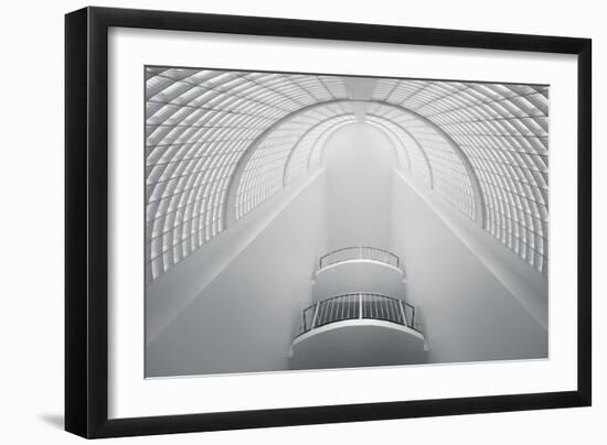 White-Nico T-Framed Photographic Print