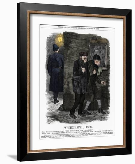 'Whitechapel', 1888-Joseph Swain-Framed Giclee Print