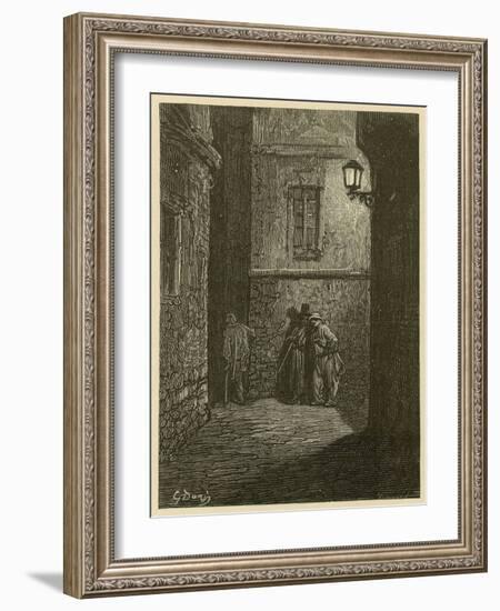 Whitechapel-Gustave Doré-Framed Giclee Print