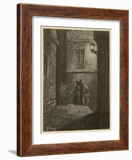 Whitechapel-Gustave Doré-Framed Giclee Print