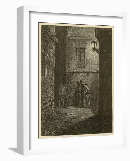 Whitechapel-Gustave Doré-Framed Giclee Print