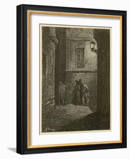 Whitechapel-Gustave Doré-Framed Giclee Print