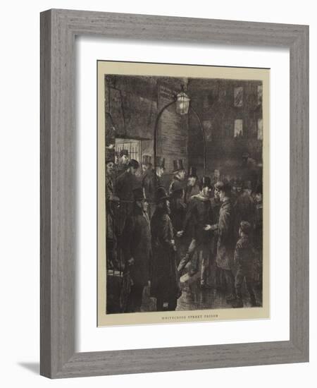 Whitecross Street Prison-Charles Green-Framed Giclee Print
