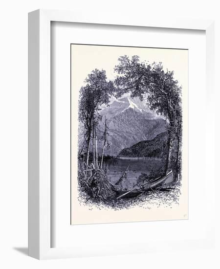 Whiteface Seen from Lake Placid United States of America-null-Framed Giclee Print