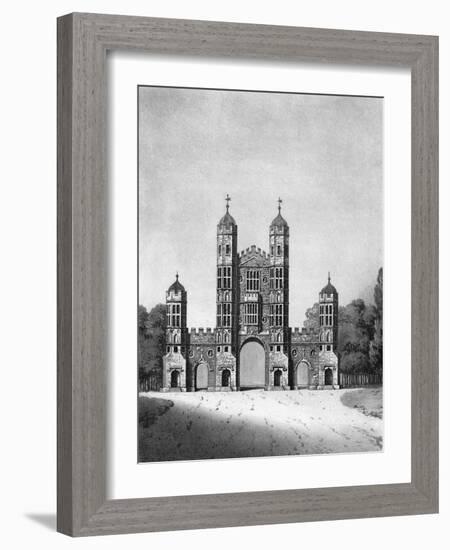 Whitehall Gate-Paul Sandby-Framed Art Print