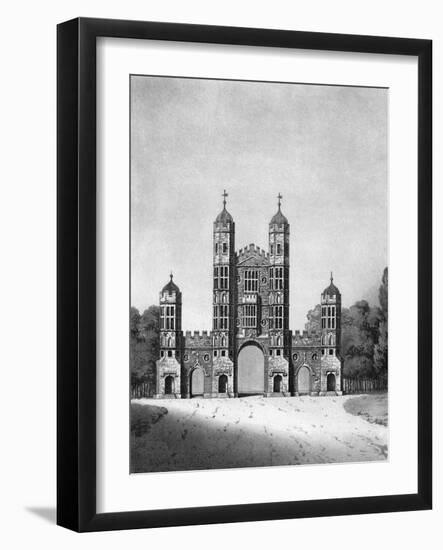 Whitehall Gate-Paul Sandby-Framed Art Print