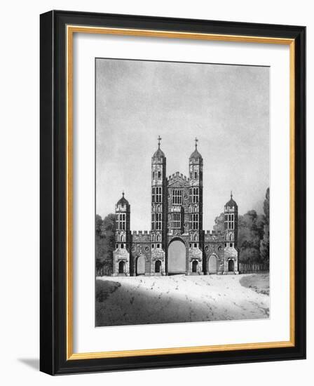 Whitehall Gate-Paul Sandby-Framed Art Print