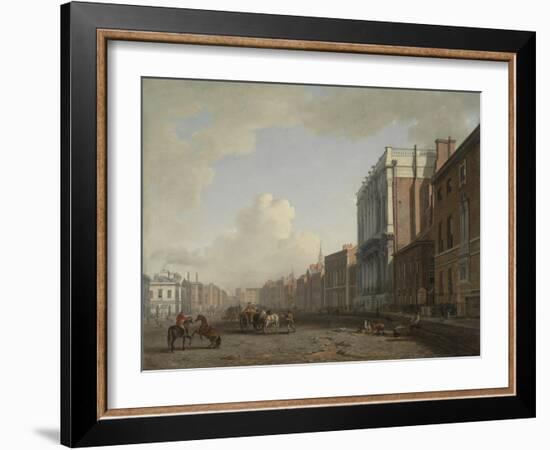 Whitehall, Looking Northeast, C.1775-William Marlow-Framed Giclee Print