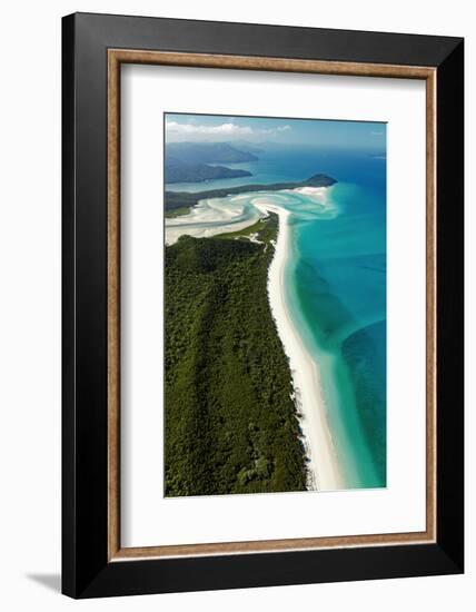 Whitehaven Beach, Australia, Aerial Photograph-null-Framed Photographic Print