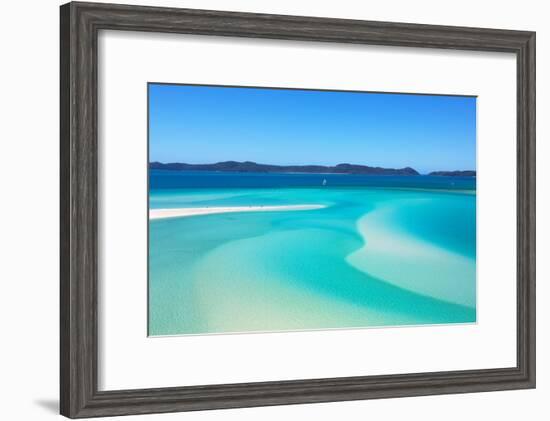 Whitehaven Beach Whitsundays-SLRPhotography-Framed Art Print