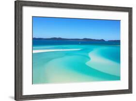 Whitehaven Beach Whitsundays-SLRPhotography-Framed Art Print