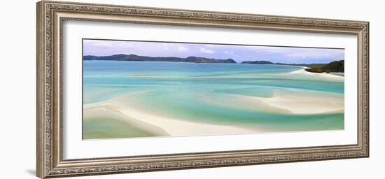 Whitehaven Beach, Witsunday Islands, Queensland, Australia-Michele Falzone-Framed Photographic Print