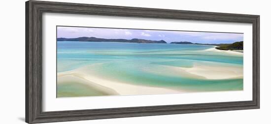 Whitehaven Beach, Witsunday Islands, Queensland, Australia-Michele Falzone-Framed Photographic Print